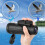 telescopio monoculare 12x50 con treppiede e smartphone 11