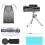 telescopio monoculare 12x50 con treppiede e smartphone 2