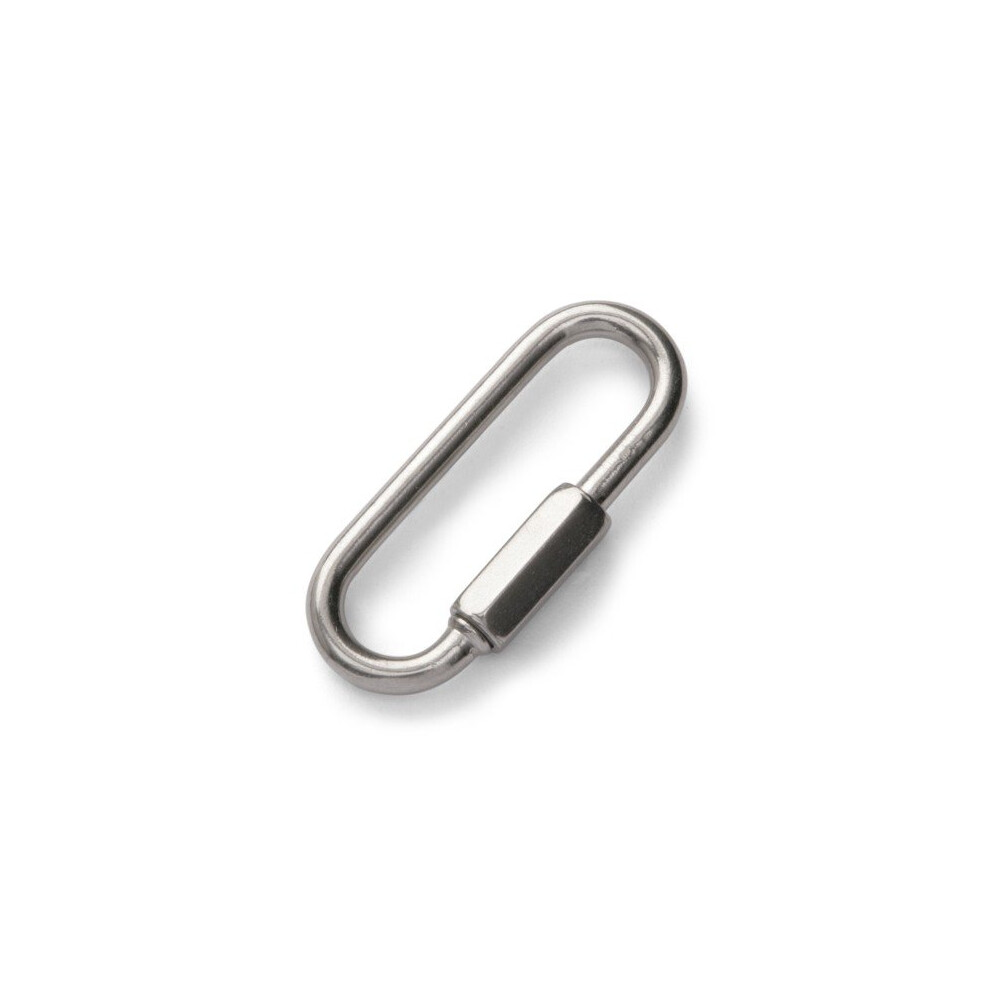 6Mm Quick Link Large Opening A4 Marine Grade Stainless Steel 2-Pack 9084446169461