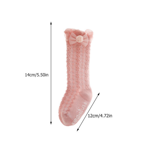 3 paar baby in mesh, lange strik 1