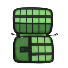 bolsa impermeável usb 2 camadas organizador digital