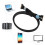 MCIO 8i zu MCIO 8i Kabel Professionelle PCIE 5,0 11