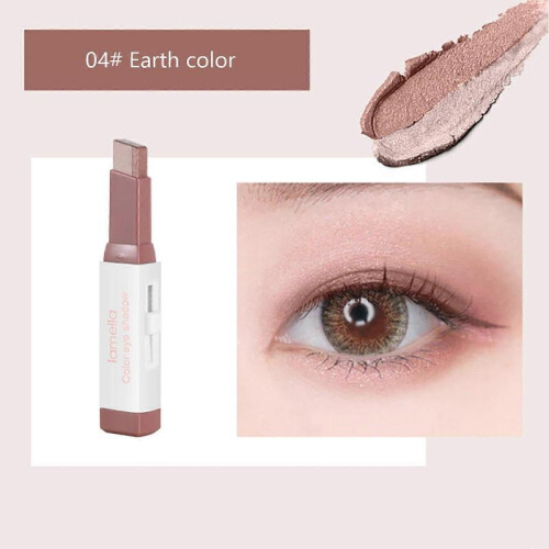 Two-color Eyeshadow Stick Is And Easy To Take Off