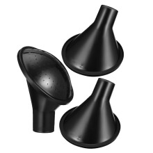 3St Zwarte Plastic Gieter Spuitkop Met Precisie Voor Besproeiing
