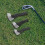 3-teiliges set mesh-putterkopfabdeckungen für golfschläger 10