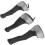 3-teiliges set mesh-putterkopfabdeckungen für golfschläger 5