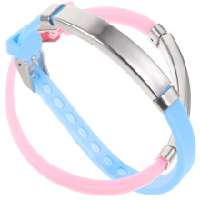 2 leuchtende silikon-armbänder für kinder