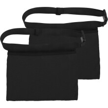 2Pcs Lightweight Oxford Mesh Ball Waist Bag for Sports Equipment