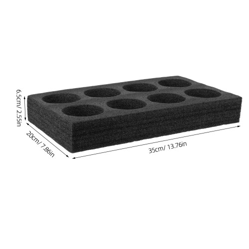 foam cup holder 8 holes for hot cold drinks 2 pcs 2