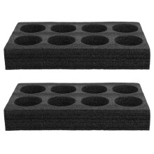 foam cup holder 8 holes for hot cold drinks 2 pcs
