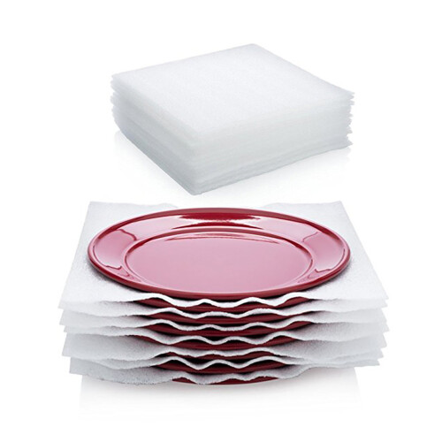 50 folhas espuma epe 30x30x0,5 cm para proteção de itens frágeis