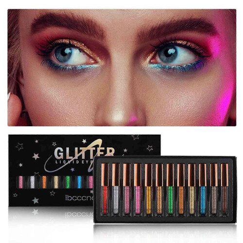 Monochromatic Pearl Glitter Eyeshadow Portable Eyeshadow Powder 24ml