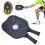 Tragbare Pickleball Paddle Schläger Ball Training 9