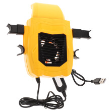 Wentylator samochodowy 3-biegowy zasilany przez USB, przenośny