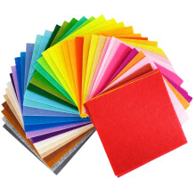 40 . filcu do rękodzieła i szycia, kawałki tkaniny feltowej DIY