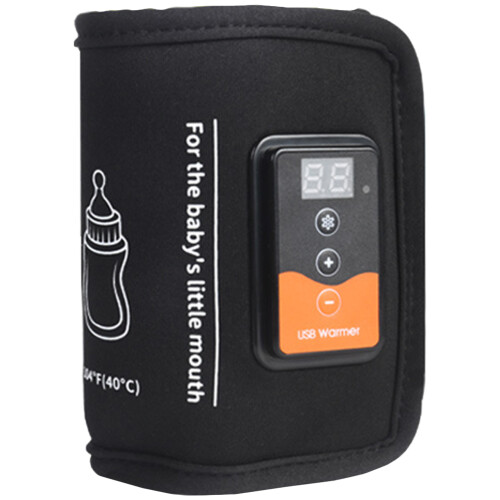 aquecedor portátil para mamadeira e mantas, reutilizável, com usb 1