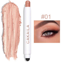 12-color Eye Shadow Stick Non-smudge Nude Makeup Base Eye Shadow