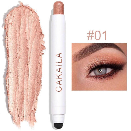 12-color Eye Shadow Stick Non-smudge Nude Makeup Base Eye Shadow