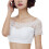 Gewatteerde bralette dames/ , naadloos yoga (wit) 1