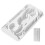 1 set draagbare flossen, handige tandflossers en - 10