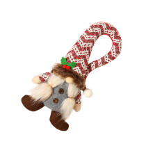weihnachtswichtel puppe vorhangschließer schwedischer weihnachtsmann