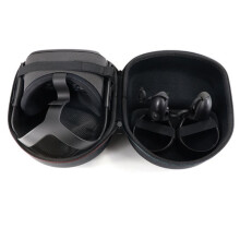 aufbewahrungsbox für vr-headset mit reißverschluss, tragetasche, schwarz