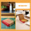 5pcs 8 inch folding cardboard pizza boxes for takeout, party, bakery 8