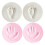 simple makeup mirror suction cup magnifying cosmetic mirror portable 1