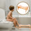bathroom stool footstool for squatting with anti-skid stepping surface 10