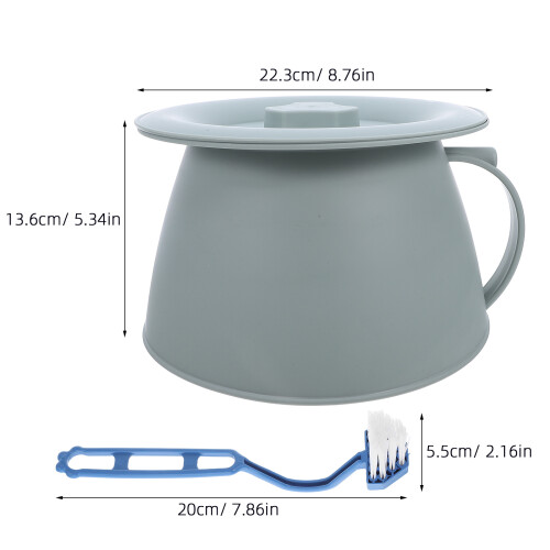 igienico portatile 1,5 l verde con 1