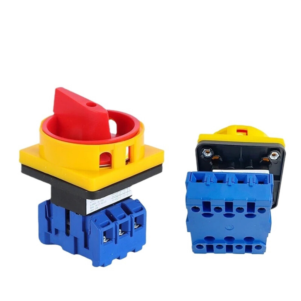Ymd11-32A 3/4P 690V On/Off Disconnect Switch Padlockable Rotary Cam Disconnect Selector Control 32A 4P 5V 9393856070732