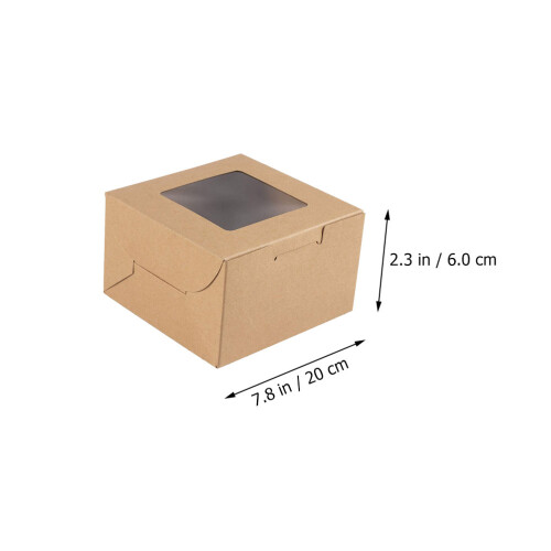 papel kraft com janela para 10 unidades 2