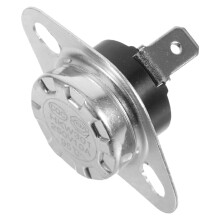interruptor para forno rv, alta temperatura, cor prata