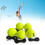 Tennis Training Balls Five-Pack With String Practice System And Tennis Trainer Replacement Tool Portable Practice Balls 5