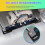 Alignment Tool Wheel Alignment And Toe Measurement, Foldable Metal Gauge, Adjustable, Compatible With Rotor Hub 2