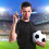 3 draagbare scheidsrechtersmunt voetbal, lichtgewicht worpmunt 5