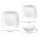 Corelle Dinner Plate  Pure White  12 Pc Set 4
