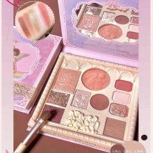 Embossed Eyeshadow 10 Colours Eyeshadow Palettes Makeup One Disc Matte Glitter Eyeshadow Makeup Great Pigmented Shades Multifunctional Eyeshadow Palet