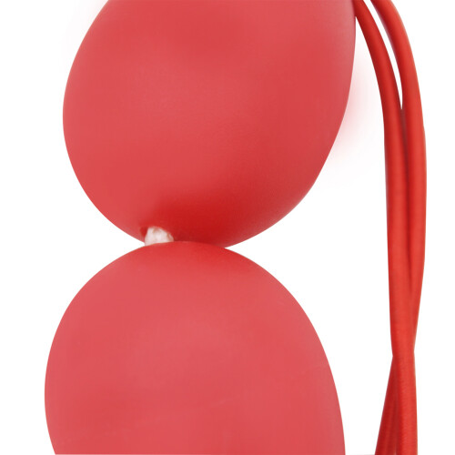 plastic eier shakers percussie speelgoed djembe begeleiding rood 2