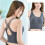 3 pezzi canotte con cinghie incrociate, top yoga 10