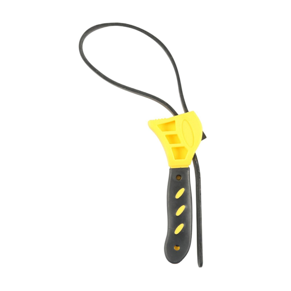 Strap Wrench 8-Inch Adjustable Hand Tool For Plumbing Jar Opener Multi-Purpose Compact 9084446171167