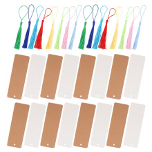 kit marcadores diy com tasséis e papelão para artesanato