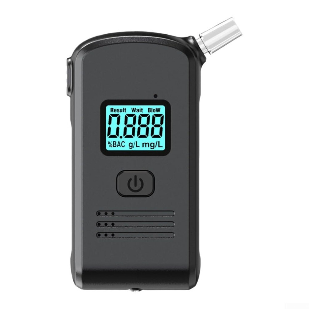 Portable Breathalyzer Lightweight Handheld Alcohol Tester With Lcd Display Precise Measurement Detector Compatible 9354506026691