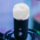 microfoonhoes vachtige popfilter voor condensatormicrofoon wit 5