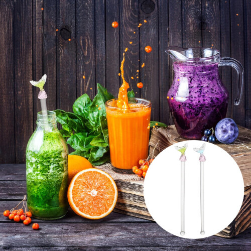 2 kreative Rührstäbchen, Mischlöffel, -Swizzle-Sticks 2