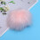30 flauschige Kunstfell-Pompons mit Gummiband, 10 cm 11