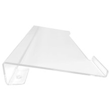 tastaturhalterung für schreibtisch aus acryl mit rutschfester ablage