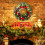 weihnachtskranz mit licht für eingangstür und wanddekoration, set 3