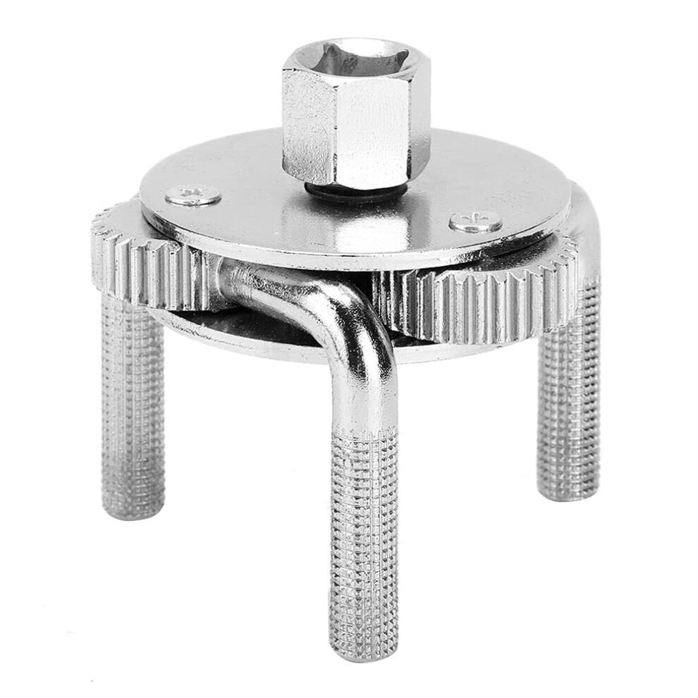 Universal Oil Filter Wrench Tool 3-Jaw Remover, 63-105Mm Drive, Round Type, For Cars And Trucks 9354506026776
