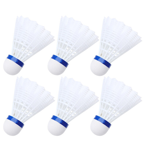 12 de bádminton de nailon resistentes para exterior